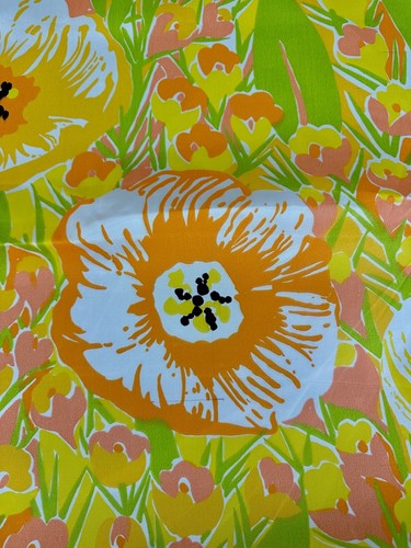 Citrus 1960 sunny floral - 1960’s,
