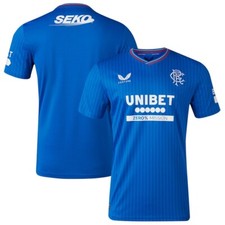 Glasgow Rangers Shirt Size XXL 2023/24 Home Football Top Soccer Jersey Gers
