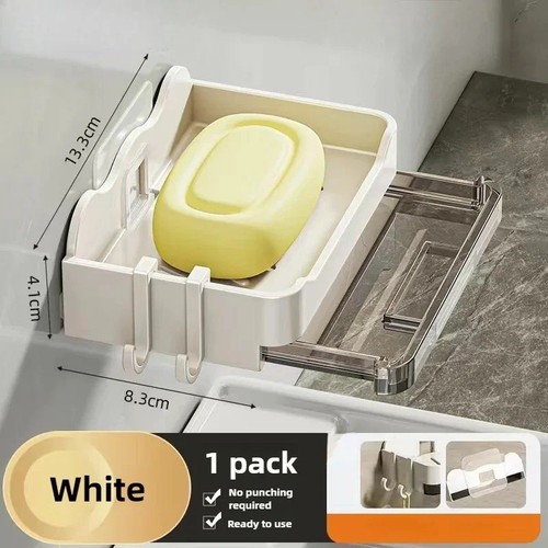Wall mounted soap - wall, holder