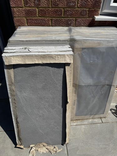 Everscape enis grey slate - grey, tile
