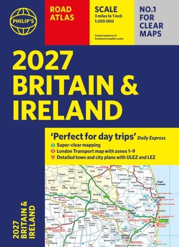 Philip 2027 road atlas - philip's,