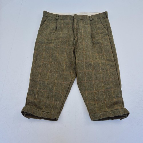 Breeks w36 green mens - green, wool