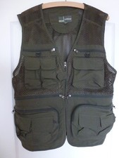 Mens Sports/ Fishing XL Gillet In Khaki Green
