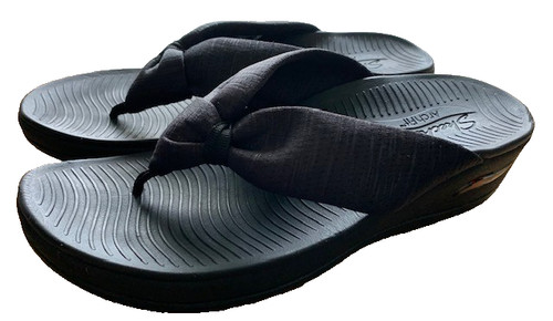Skechers arch fit toe post - skechers, fit,