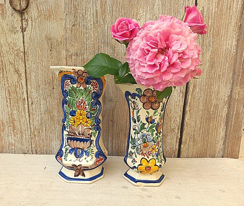 Vintage vases style delft - style, by