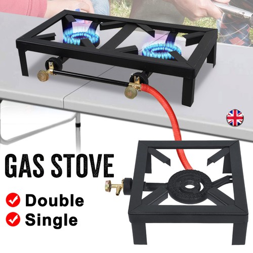 Propane stove double single - double,