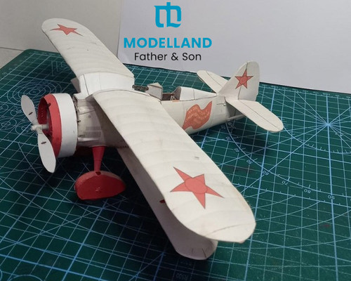Card paper model kit - card, orel