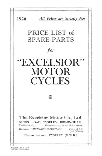 1926 excelsior parts - excelsior,