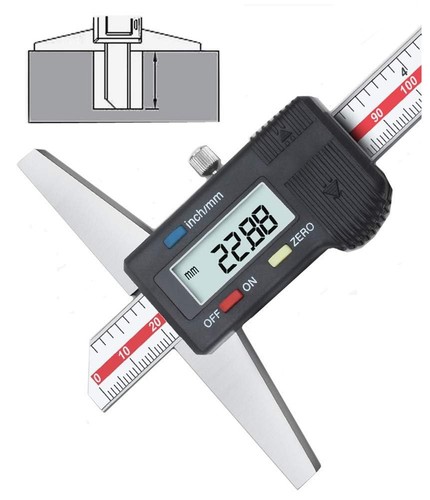 Digital depth gauge - gauge, vernier