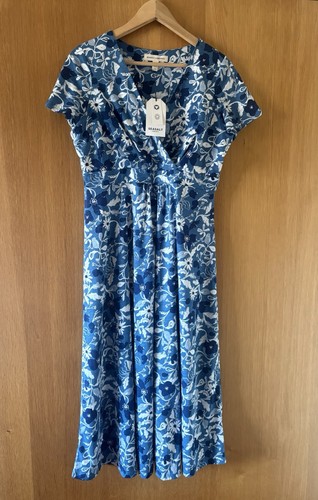 Sea salt organic cotton blue - cotton,