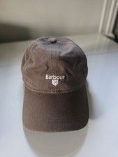 Mens Barbour Cascade Olive Green Adjustable Cap / Hat