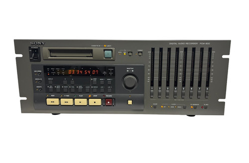 Sony pcm 800 track digital - pcm-800, 8