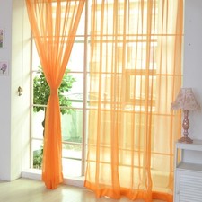 Stylish Colorful Voile Sheer