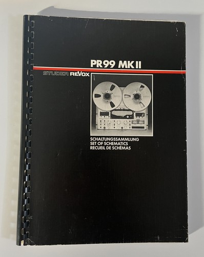Original studer revox pr99 - original, mk