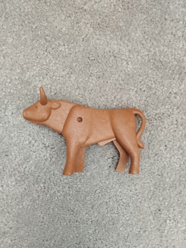 Playmobil brown bull - cow, farm