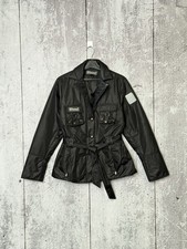 Belstaff Black Nylon Belted