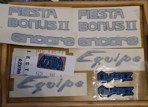 Ford decals fiesta - decals,