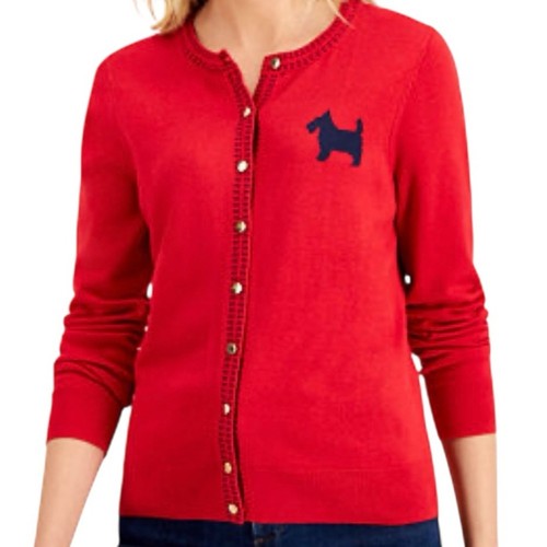 Scottie terrier dog cardigan - scottie,