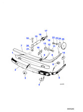 Jaguar Genuine Bumper Beam