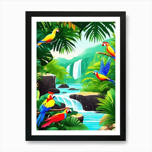 Colorful parrots the - parrots,