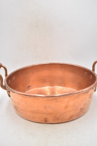Antique french copper jam - antique,