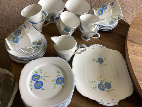 Piece vintage hand painted - vintage,