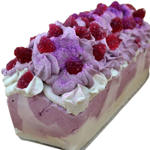Luxury raspberry ripple soap - luxury,
