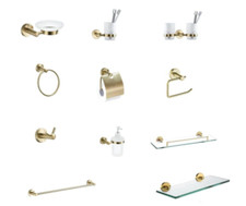 Brushed Brass Bathroom
