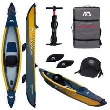 Aqua Marina Tomahawk Air-K 375 1 Person Kayak Inflatable Canoe Touring Kayak 