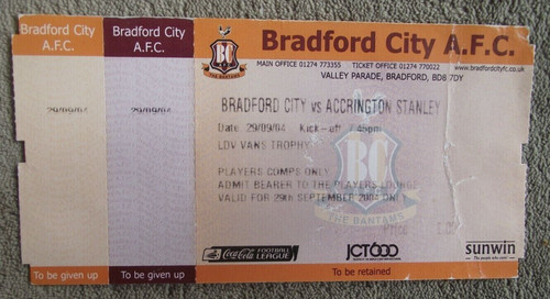 2004 bradford city - city, v