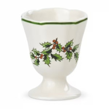 SPODE CHRISTMAS TREE  EGG CUP