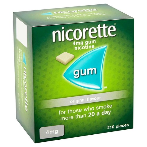Nicorette 4mg gum - nicorette,