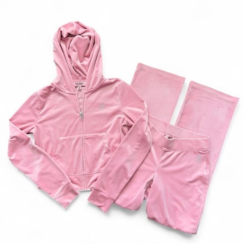 Juicy couture pink velour - couture,