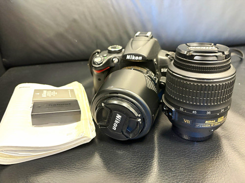 Nikon d5000 3mp dslr - d5000, live