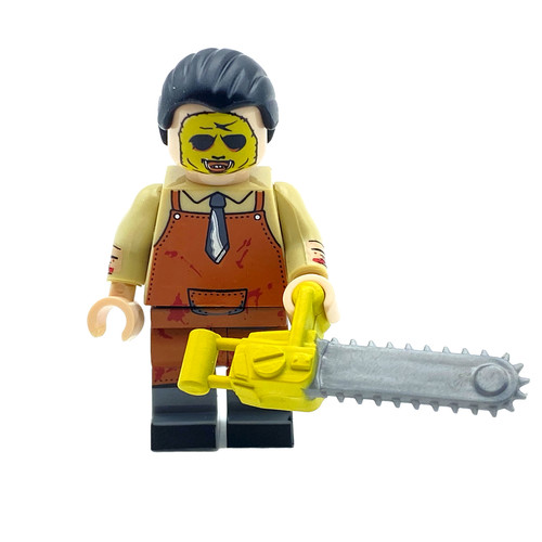 Leatherface minifigure horror - leatherface,