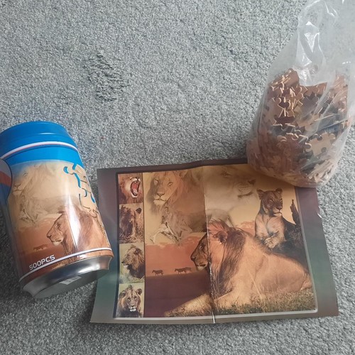 Lion jigsaw puzzle - lion, 500
