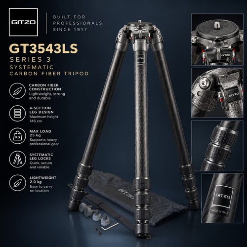 Gitzo gt3543ls series carbon - gitzo,