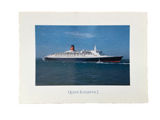 Cunard qe2 postcard only - qe2,