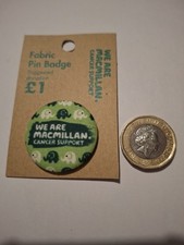 New Macmillan Charity Badge