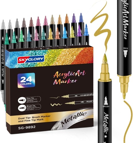 Colours dual tip - colours, metallic