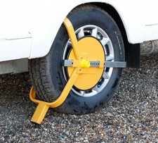 Trailer, Caravan & Motor home 8" - 10" Security Anti Theft Wheel Tyre Lock Clamp