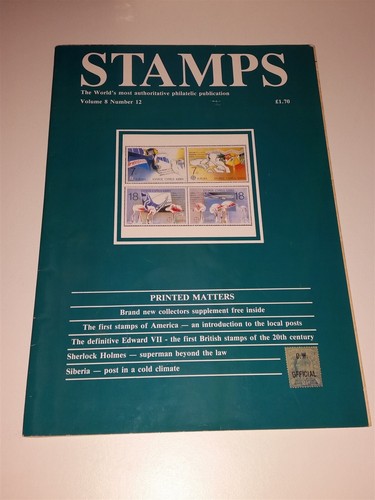 Stamps volume number - 8, 12