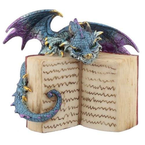 Elements book dragon ornament - elements,