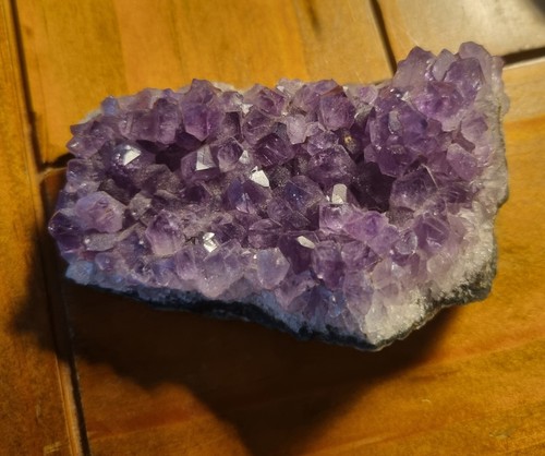 Pretty purple geode stone