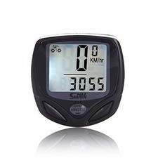 WIRELESS LCD BIKE COMPUTER SPEEDO ODOMETER WATERPROOF SPEEDOMETER CYCLE BICYCLE