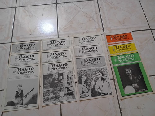 1986 lot full set banjo - 12,