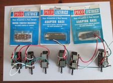 Job lot Peco PL10 point motors etc.
