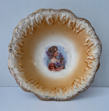 Antique Limoges China Portrait