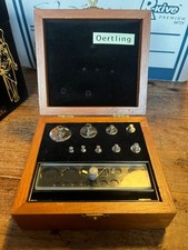 oertling vintage weight set in
