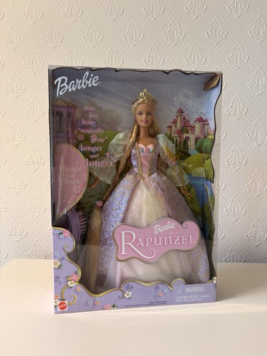 Rare barbie rapunzel doll 2001 - doll,